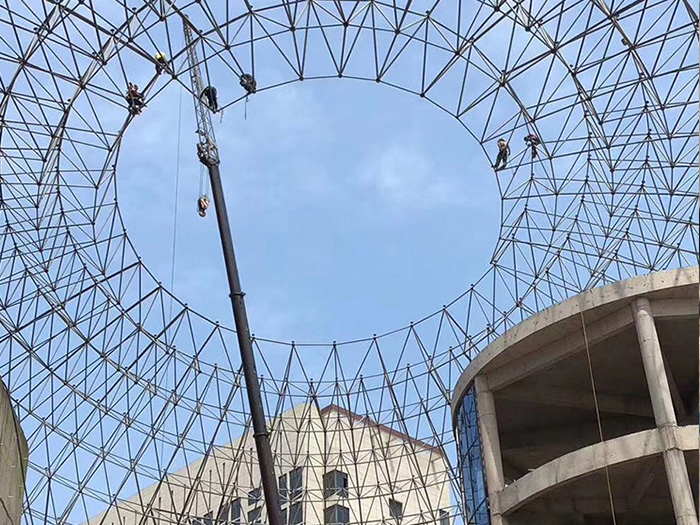 境外网架螺栓球加工流程